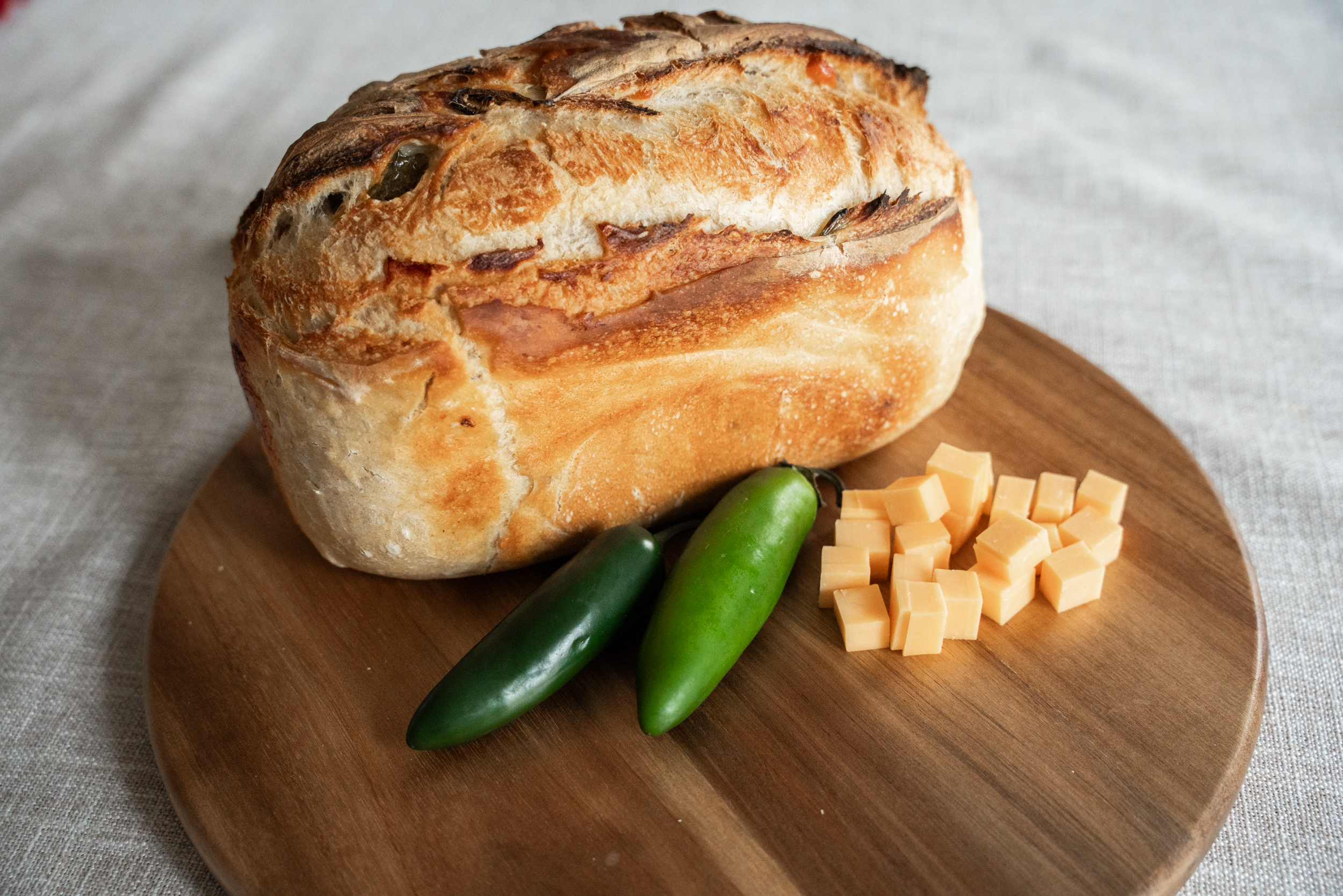 Jalapeno Cheddar Sourdough
